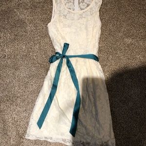 Hush lace cream dress size 6